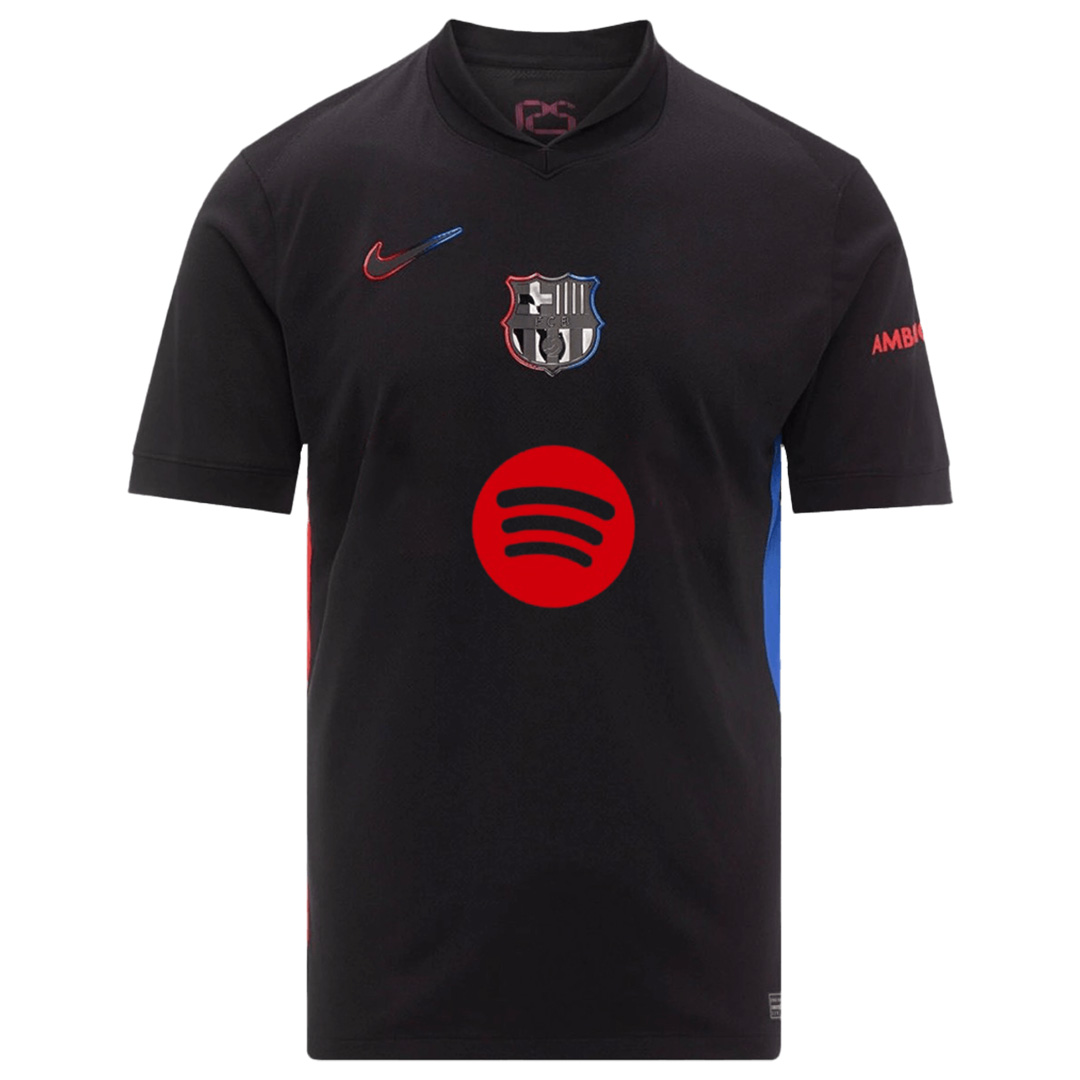 [Super Replica] Barcelona Away Spotify Logo Without Text Jersey 2024/25