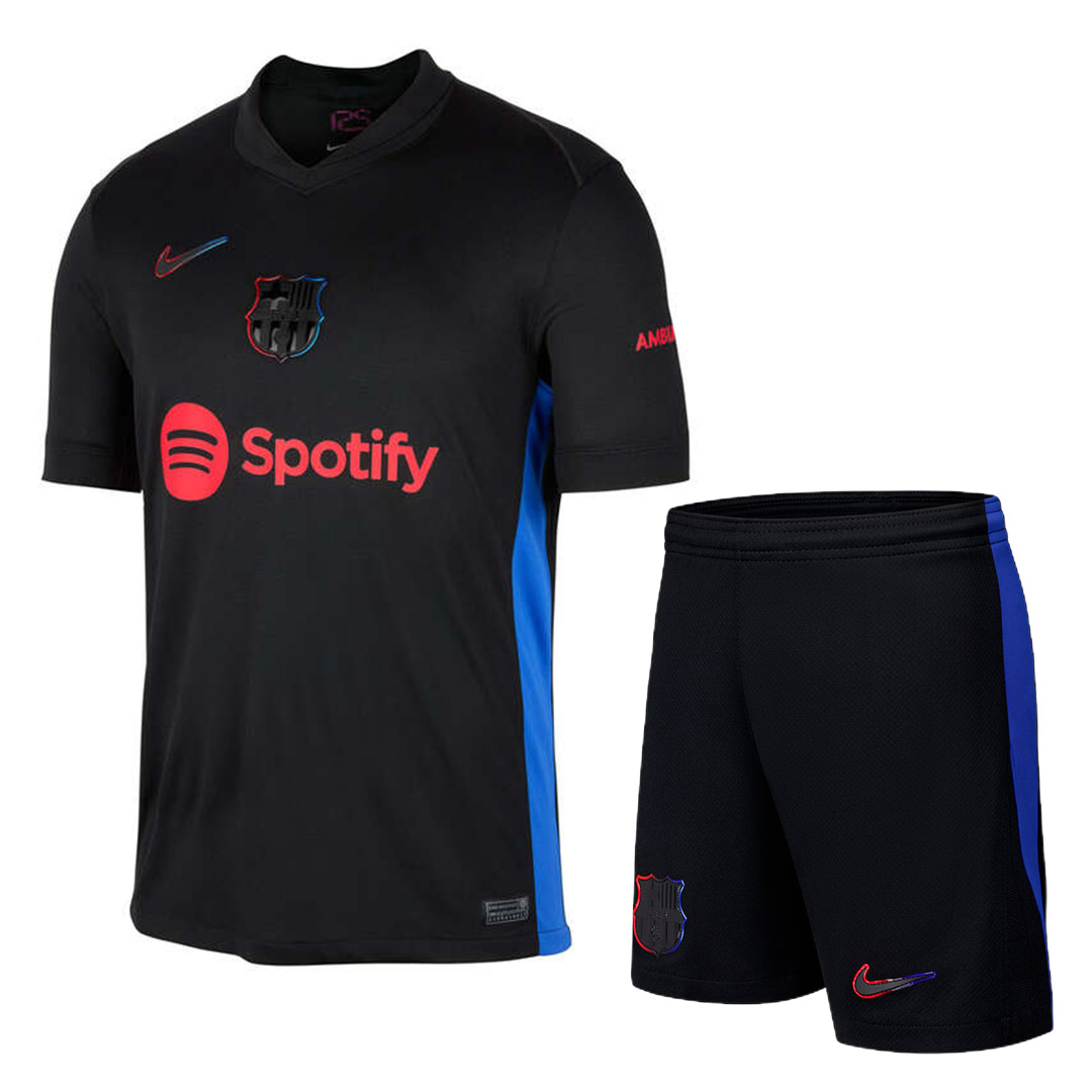 [Super Replica] Barcelona Away Kit(Jersey+Shorts) 2024/25