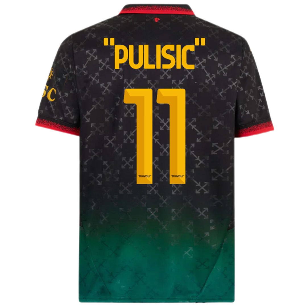 PULISIC #11 AC Milan Fourth Jersey 2024/25