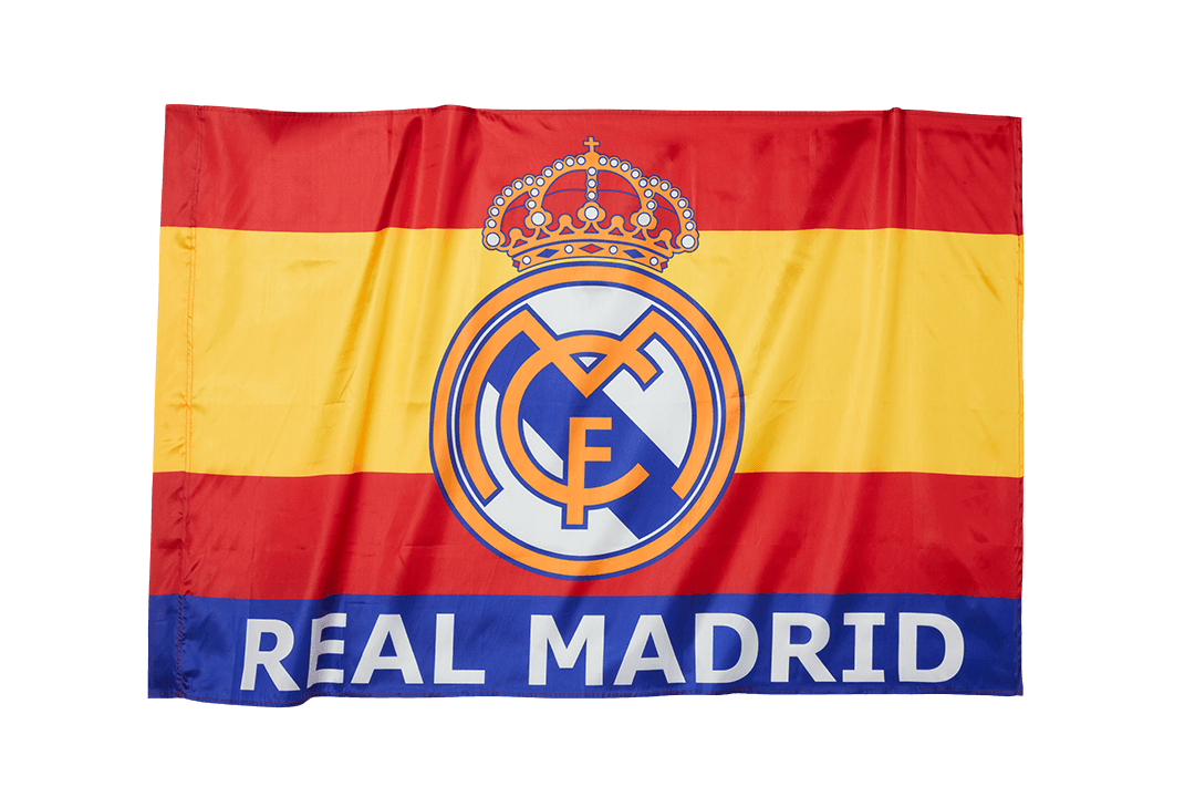 Real Madrid Spain Flag Large - Red/Yellow
