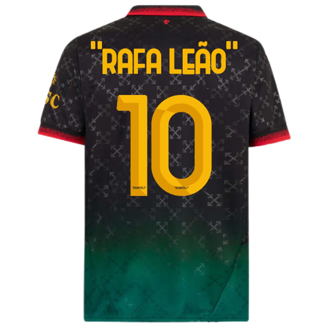 RAFA LEÃO #10 AC Milan Fourth Jersey 2024/25