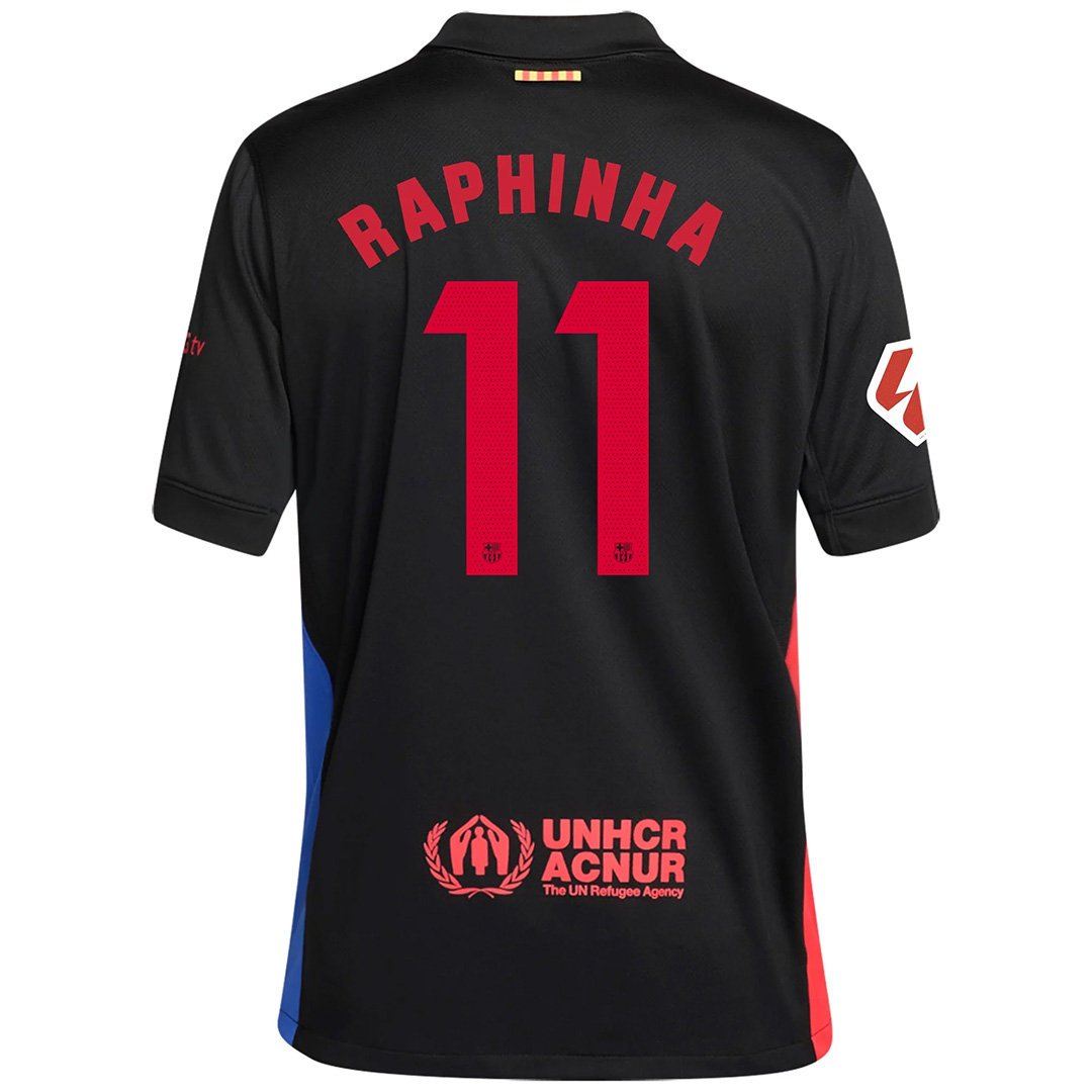 RAPHINHA #11 Barcelona Away Jersey 2024/25 - [Super Replica]