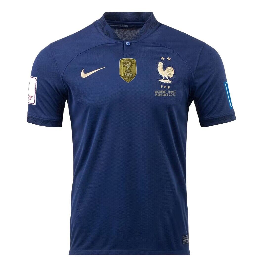 France World Cup Final Edition Jersey Home Replica 2022