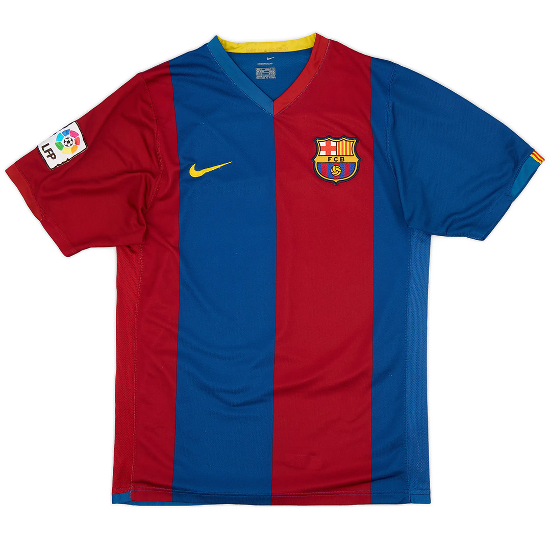 Messi #19 Barcelona Home Jersey 2006/07