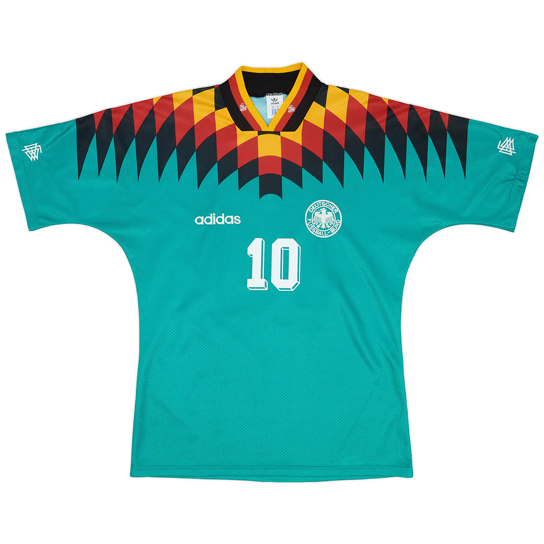 MATTHÄUS #10 Germany Retro Jersey Away World Cup 1994