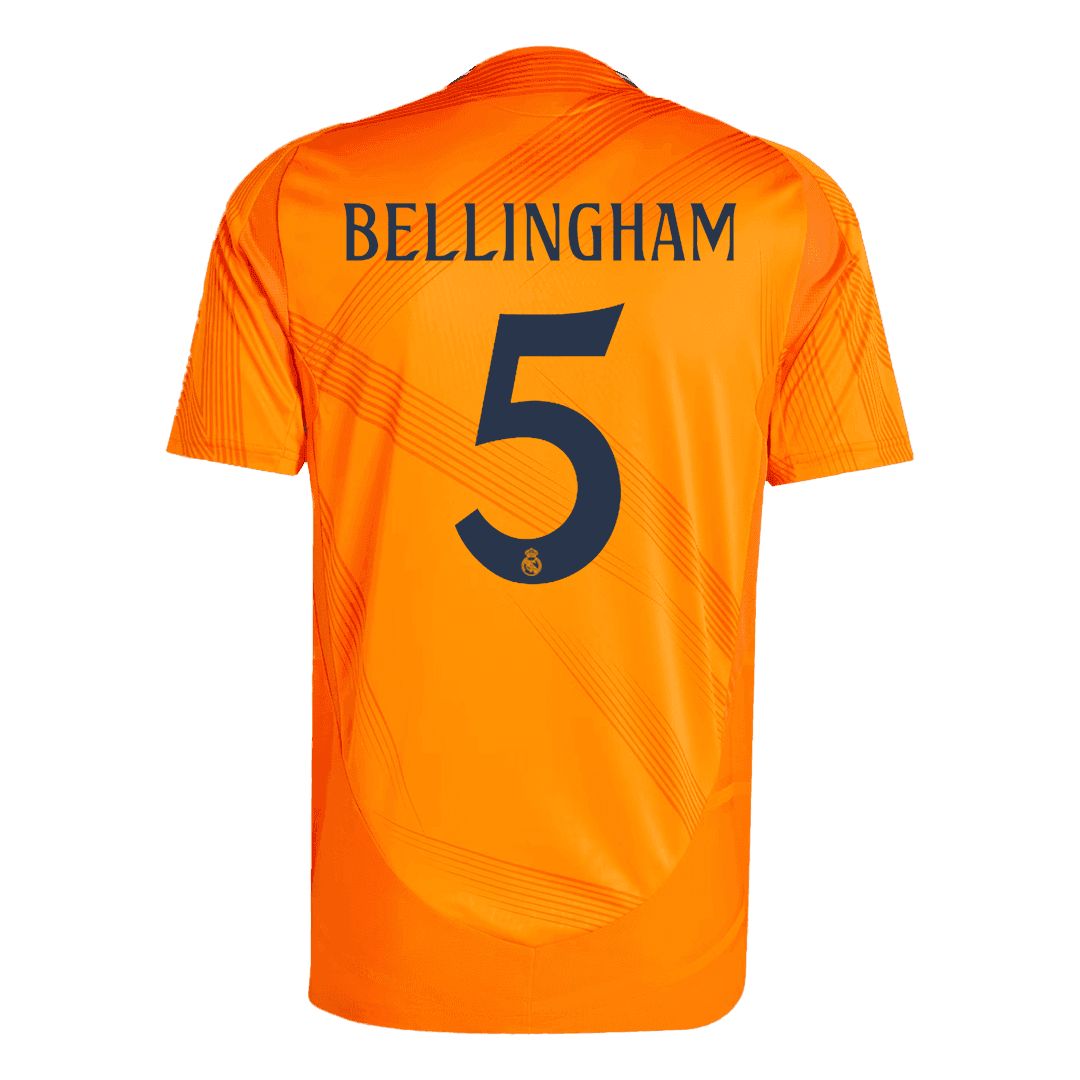 BELLINGHAM #5 Real Madrid Away Jersey Player Version 2024/25