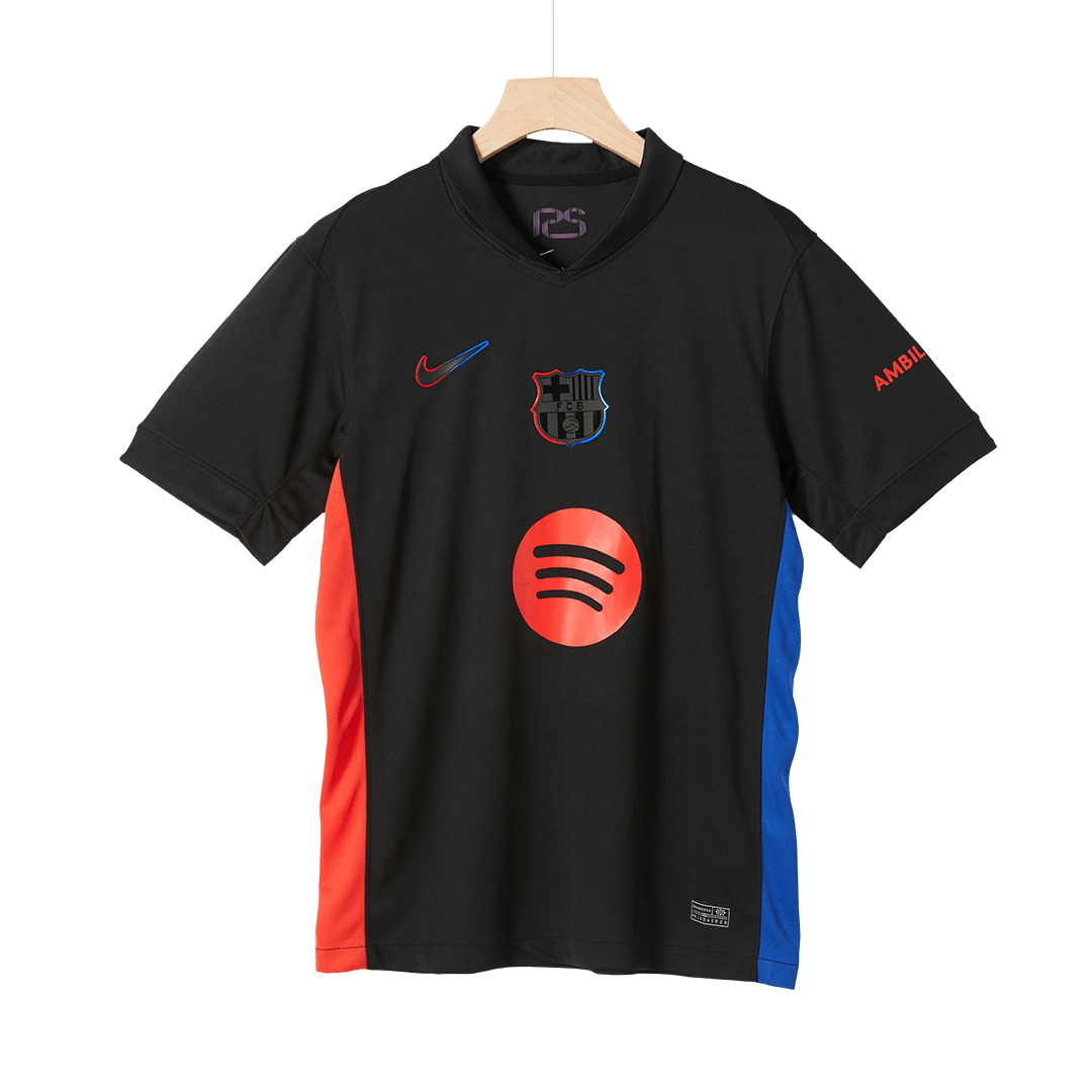 [Super Replica] Barcelona Away Spotify Logo Without Text Jersey 2024/25