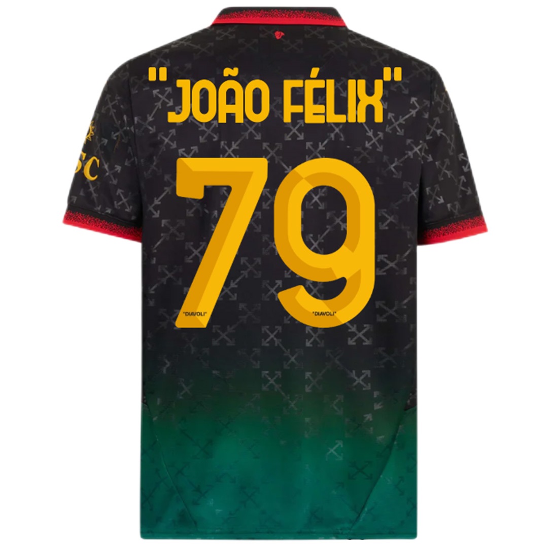 JOÃO FÉLIX #79 AC Milan Fourth Jersey 2024/25