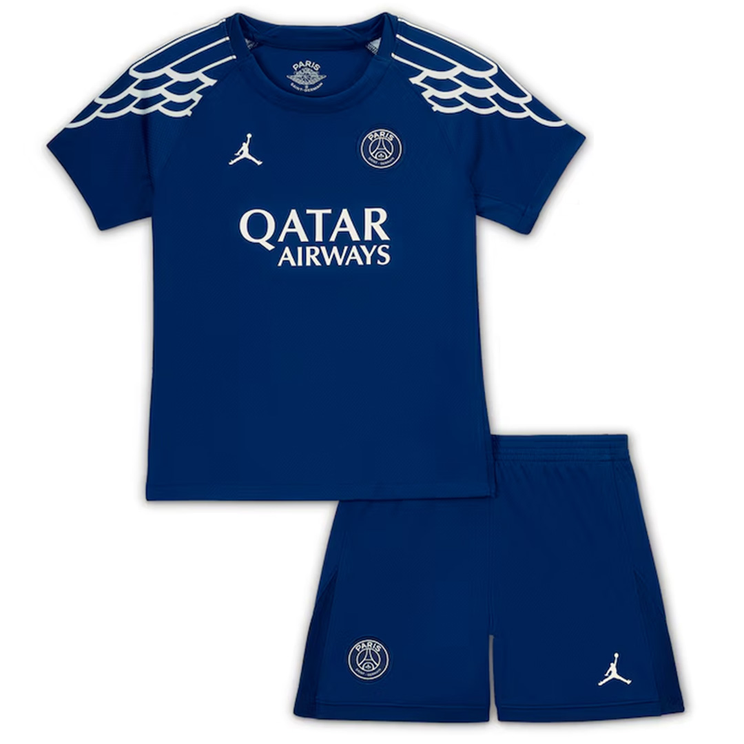 Kids PSG Fourth Jersey Kit 2024/25