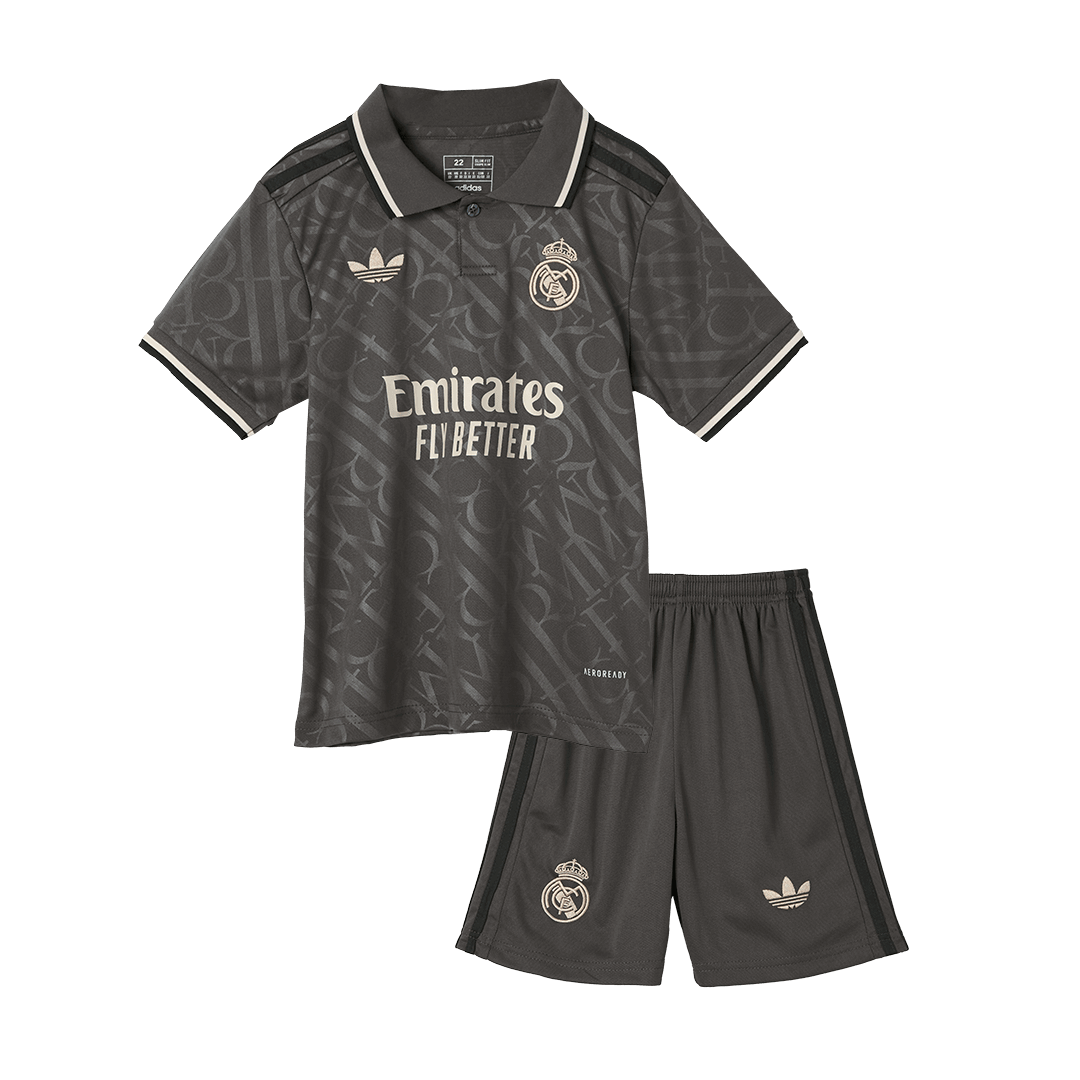 Kids Real Madrid Third Jersey Kit 2024/25