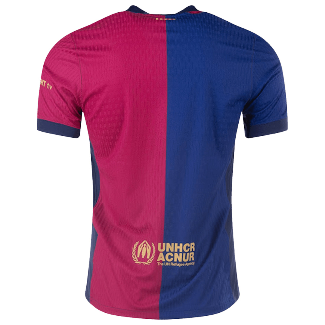 Barcelona 125th Anniversary Spotify Logo Without Text Home Match Jersey 2024/25