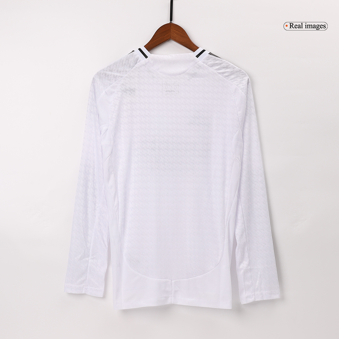 Real Madrid Home Long Sleeve Jersey Player Version 2024/25