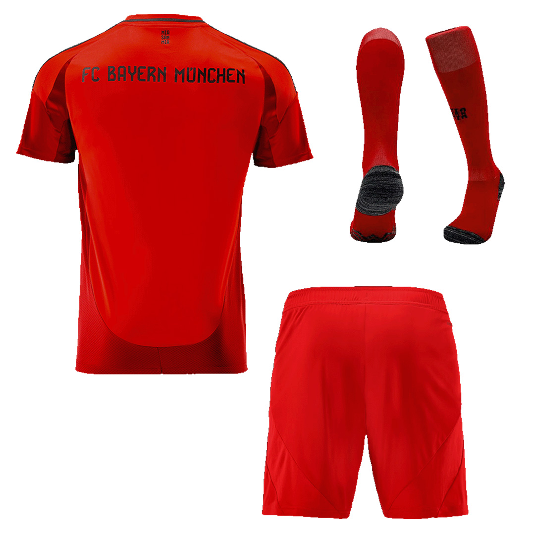 [Super Replica] Bayern Munich Home Whole Kit(Jersey+Shorts+Socks) 2024/25