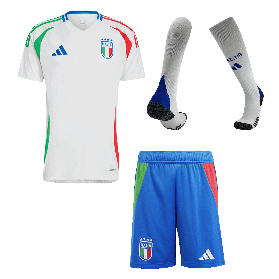 [Super Replica] Italy Away Whole Kit(Jersey+Shorts+Socks) Euro 2024