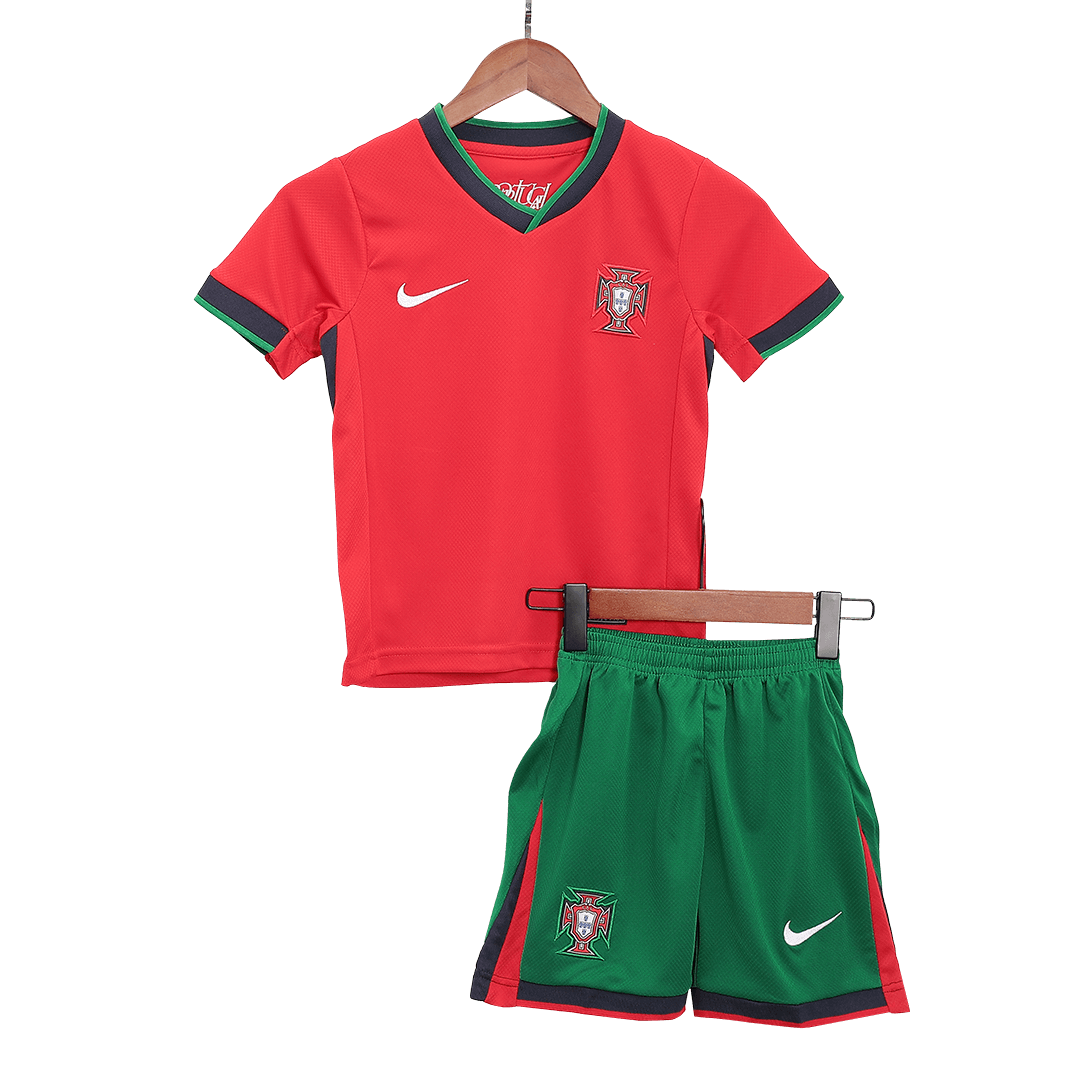 Kids Portugal Home Kit EURO 2024