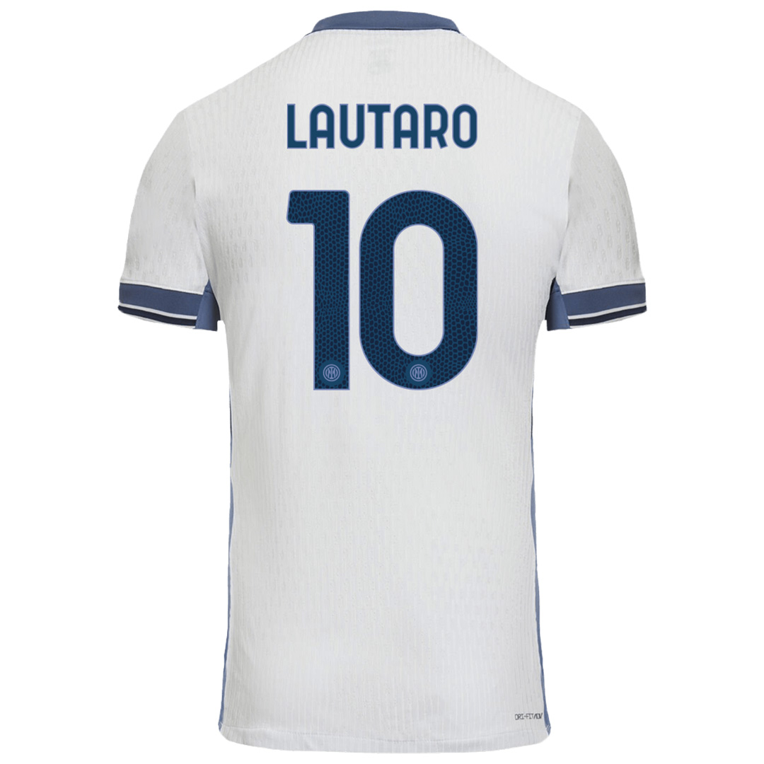 LAUTARO #10 Inter Milan Away Match Jersey 2024/25