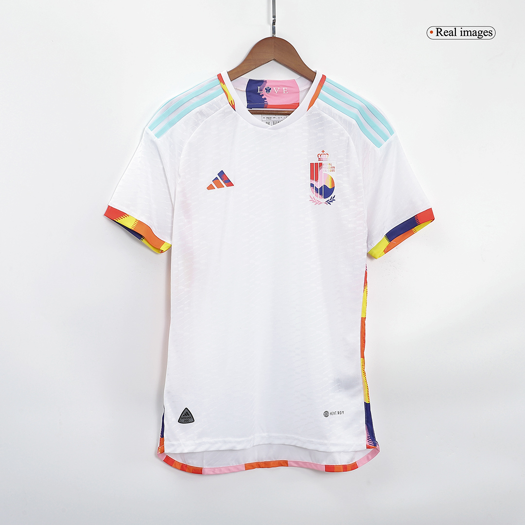Belgium Soccer Jersey Away Player Version World Cup 2022