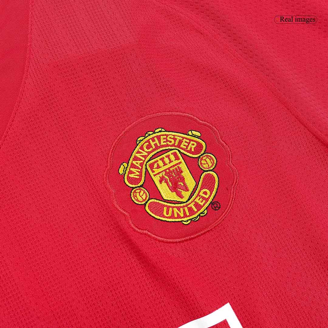 Manchester United RONALDO #7 Retro Jersey Long Sleeve 2007/08