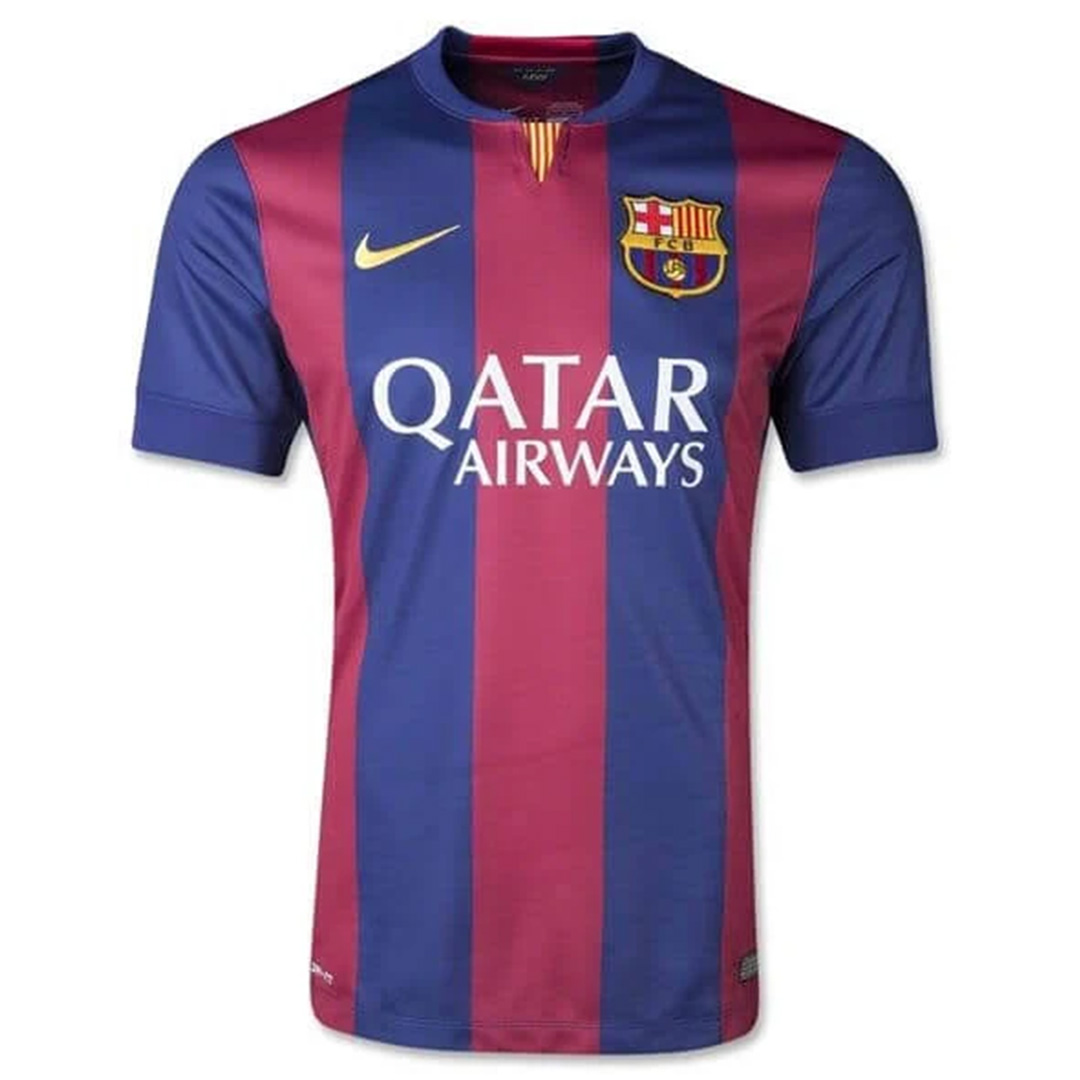 Neymar Jr #11 Barcelona Retro Home Jersey 2014/15