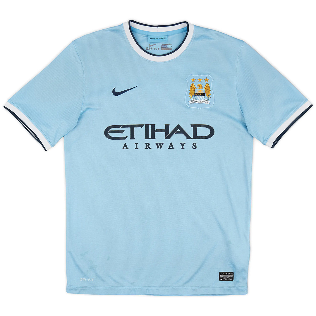 Retro Manchester City Home Jersey 2013/14