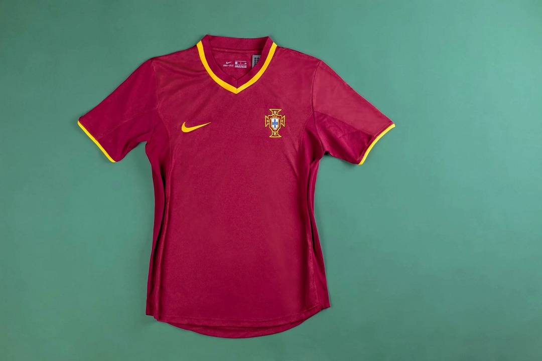 Portugal Retro Home Jersey Euro Cup 2000