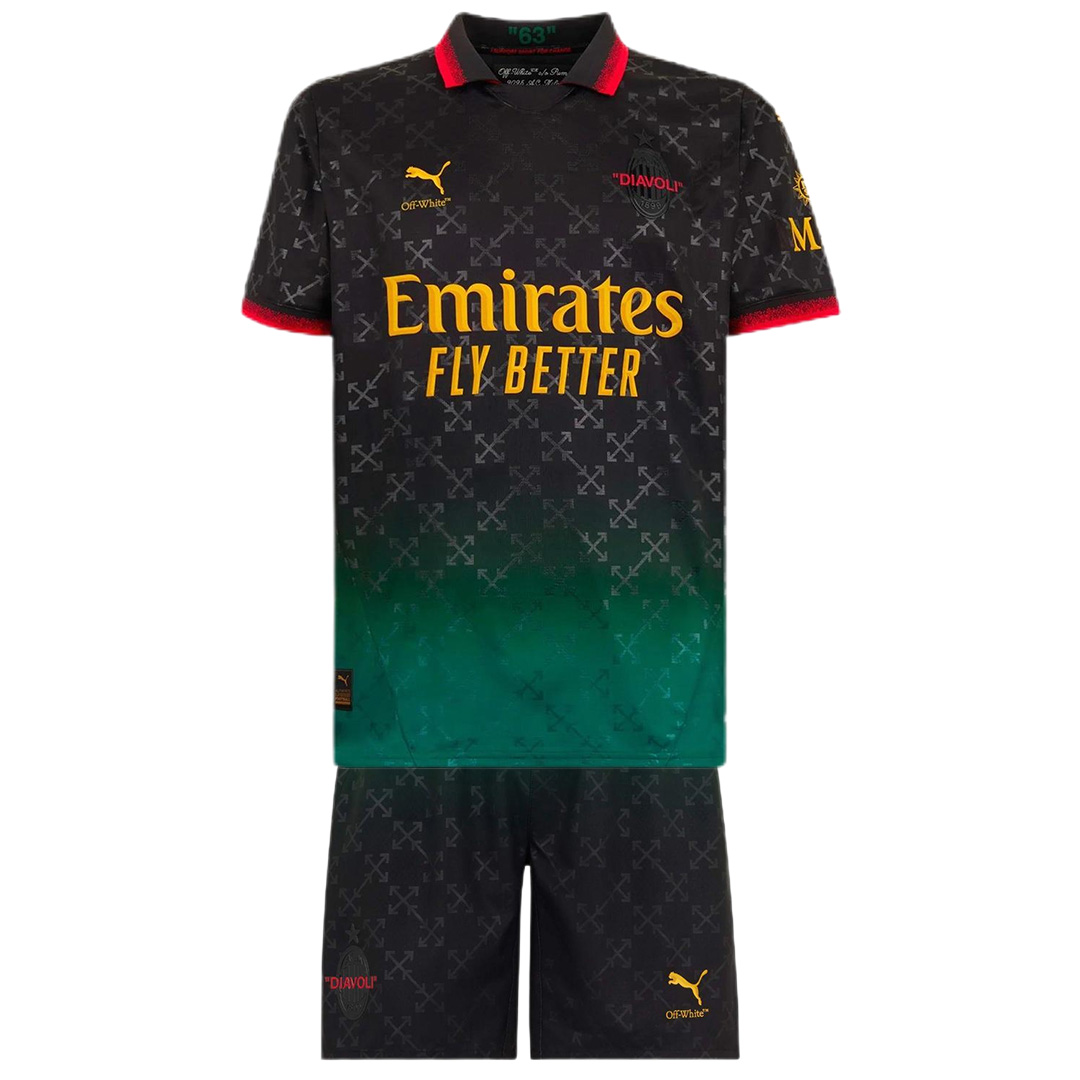 Kids AC Milan Fourth Kit 2024/25