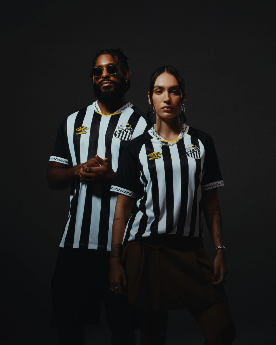 Santos 2025 away jersey