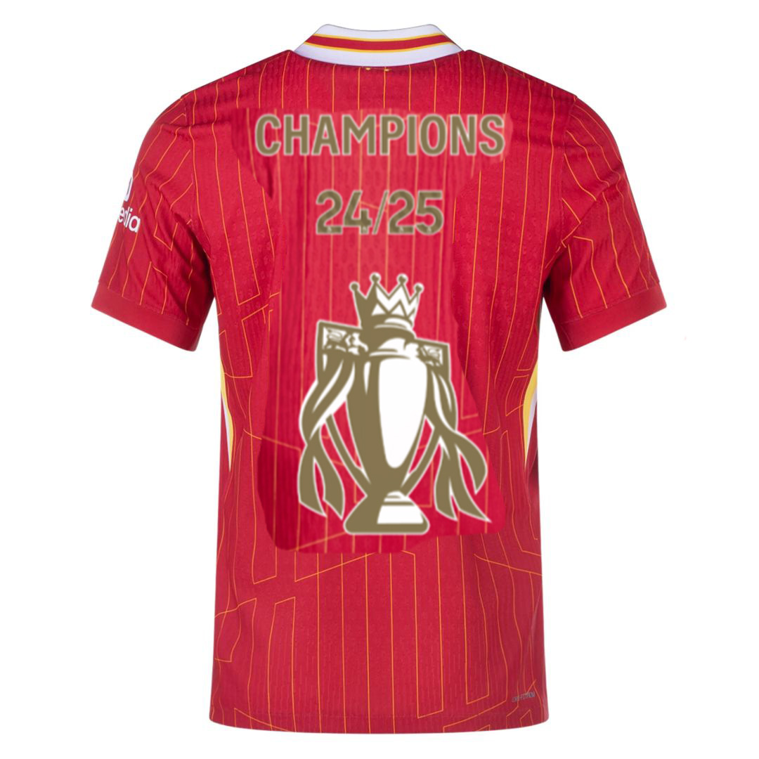[CHAMPIONS 24/25] Liverpool Home Match Jersey Player Version 2024/25